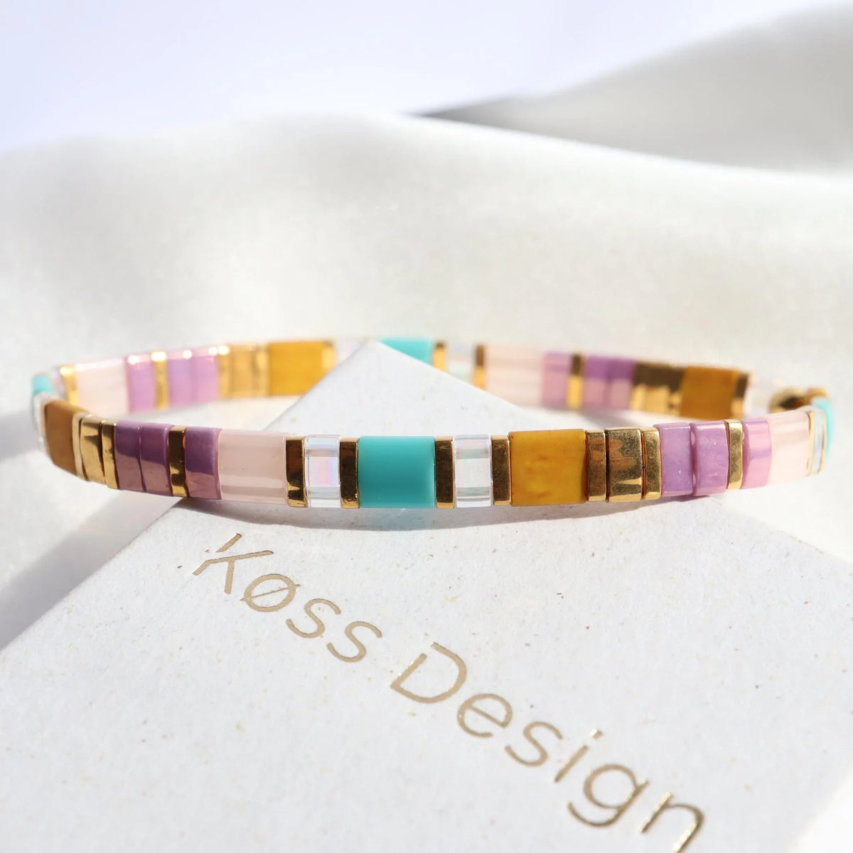 Flora Set - Beaded bracelets