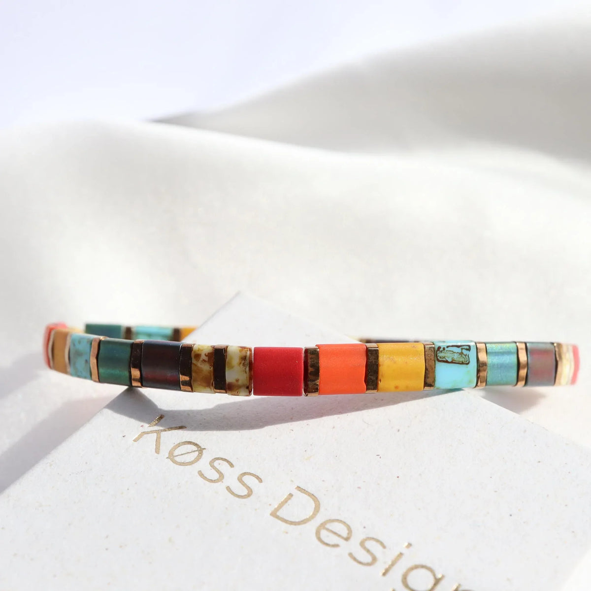 Flora Set - Beaded bracelets
