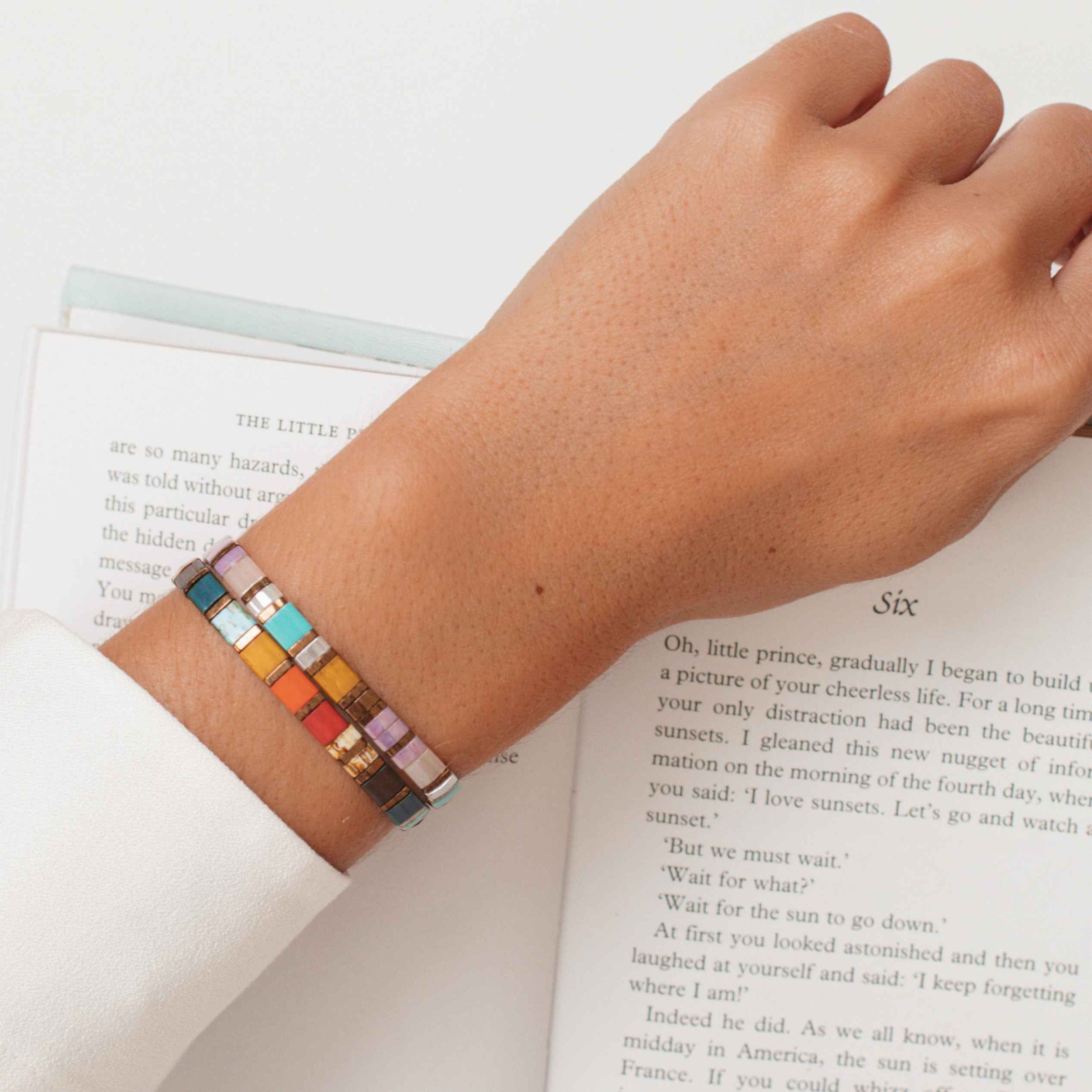 Flora Set - Beaded bracelets