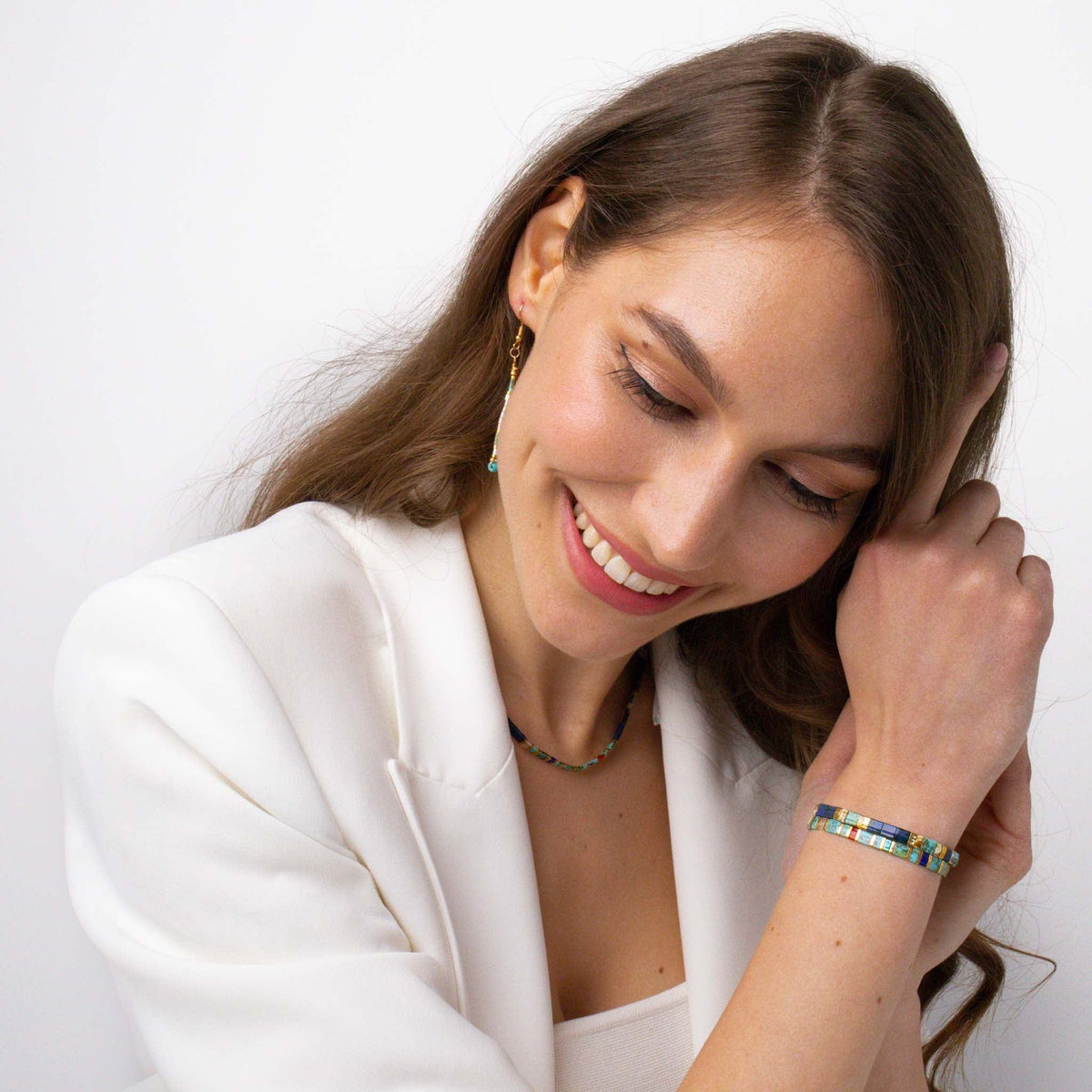 Lou Set - Beaded bracelets