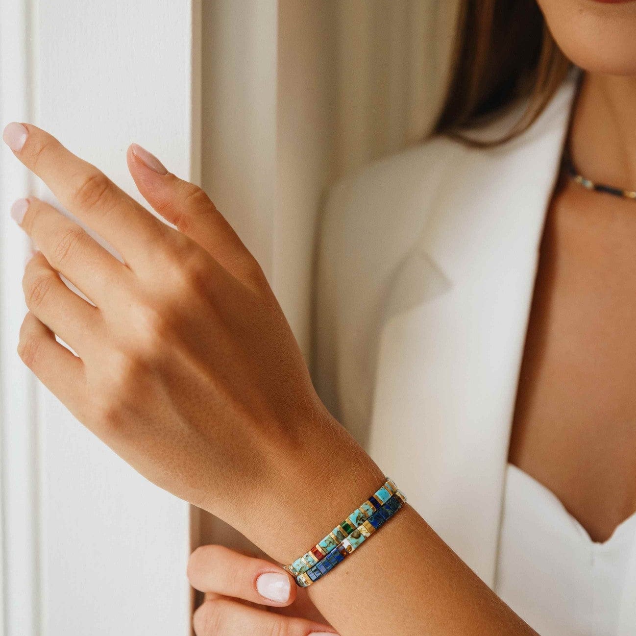 Lou Set - Beaded bracelets