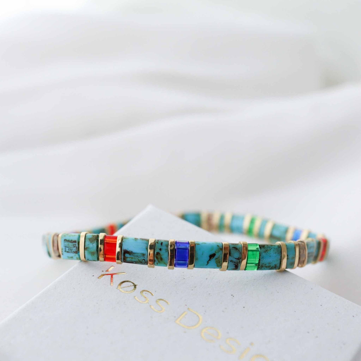 Rainbøw Set - Beaded bracelets