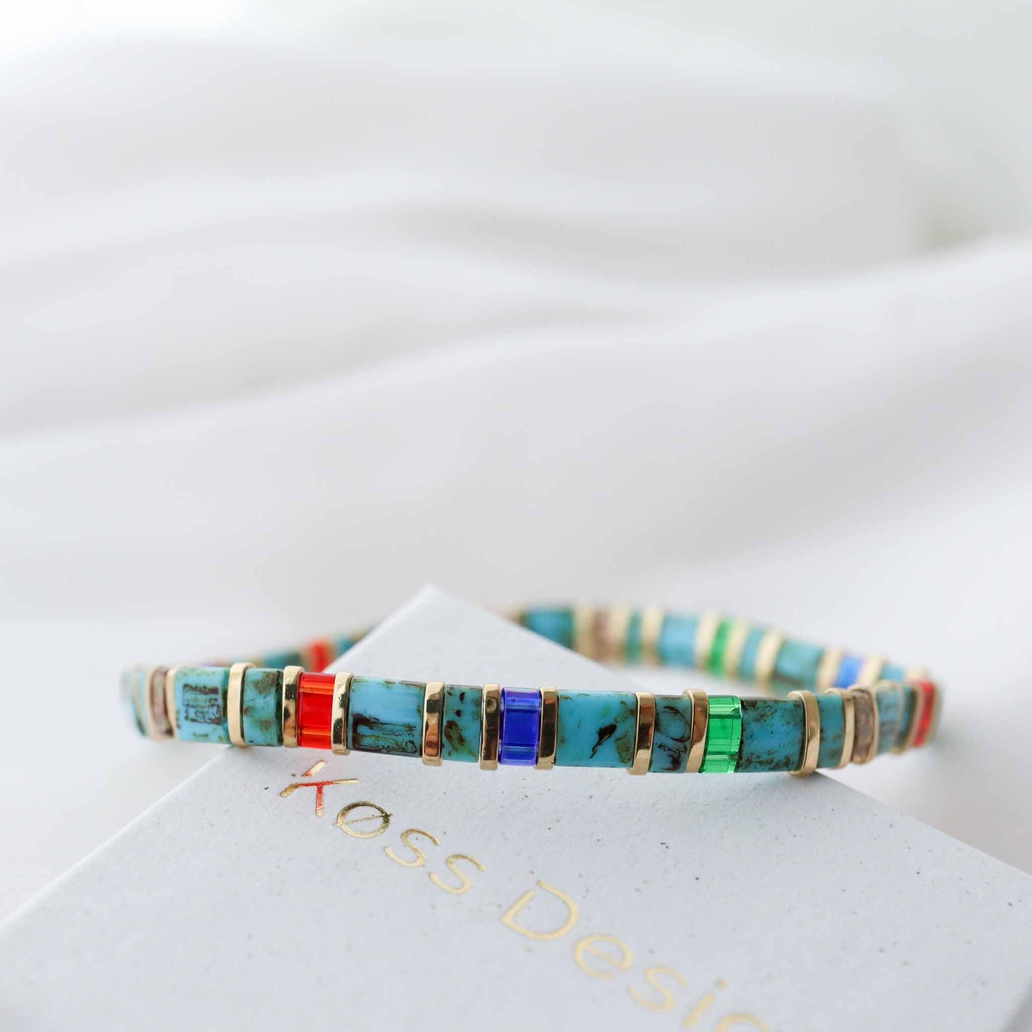 Rainbøw Set - Beaded bracelets