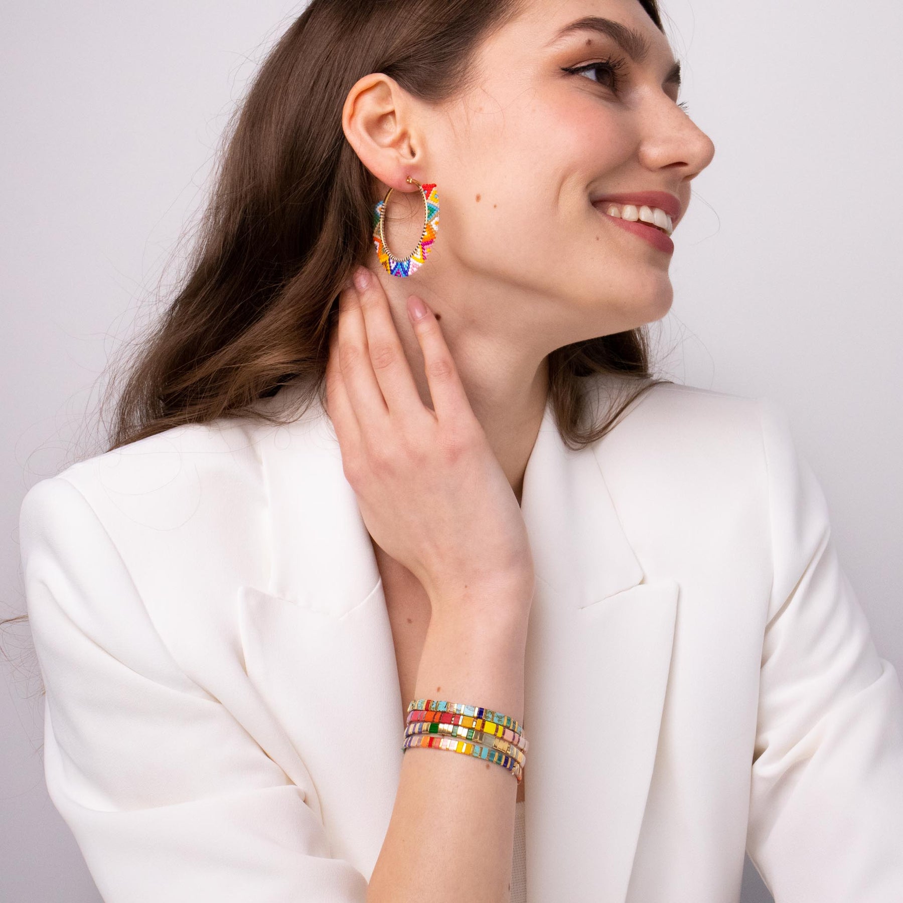 Rainbøw Set - Beaded bracelets