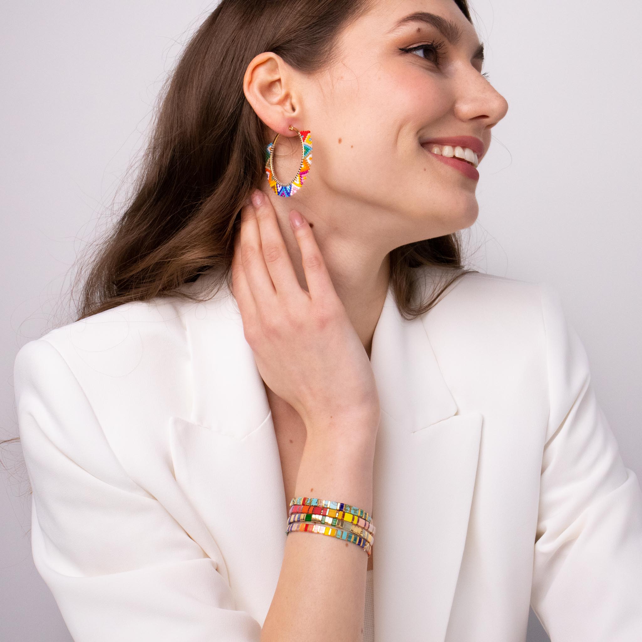 Rainbøw Set - Beaded bracelets
