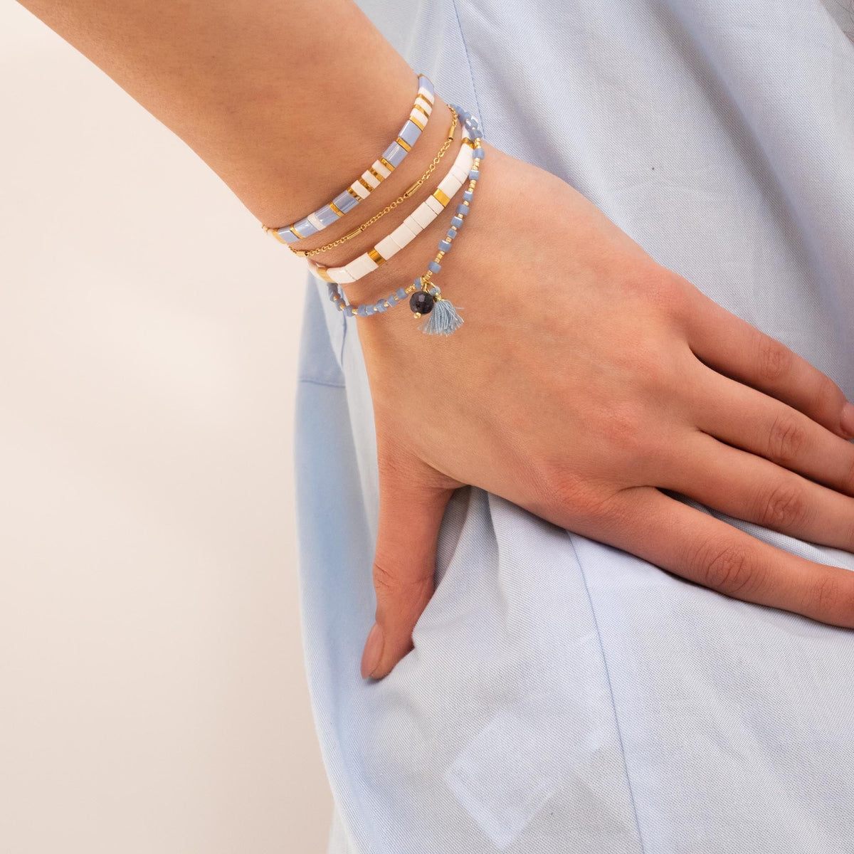 Tahiti Set - Beaded bracelets