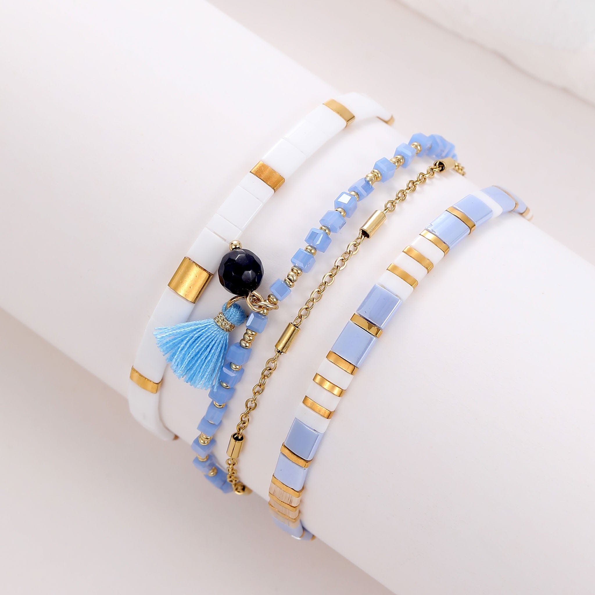 Tahiti Set - Beaded bracelets