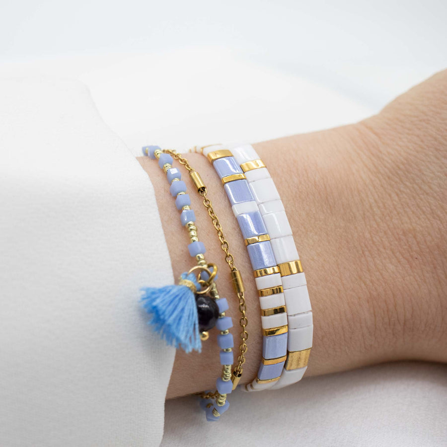 Tahiti Set - Beaded bracelets