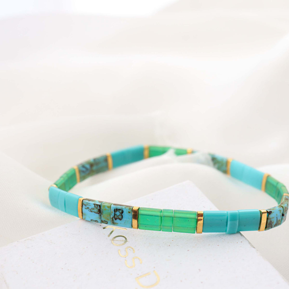 Emerald Set - Beaded bracelets