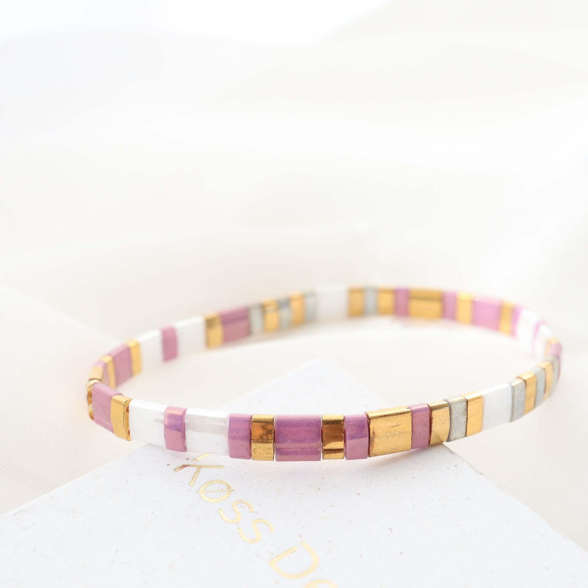 Pastel Set - Beaded bracelets