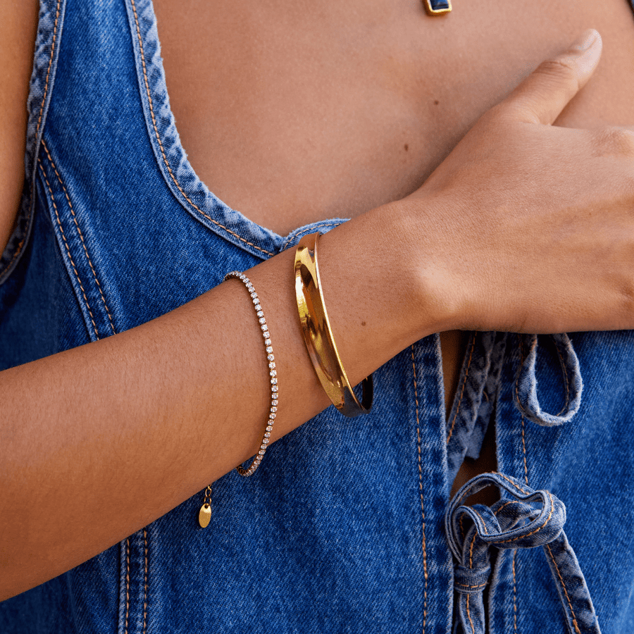 Small Gold Bangle