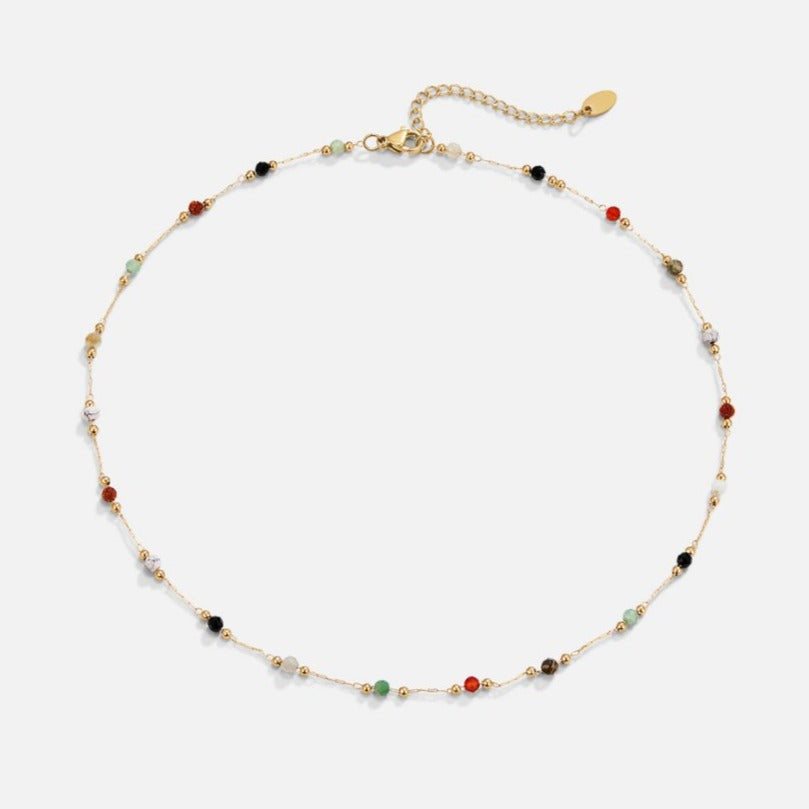 Handmade Stone Detail Necklace