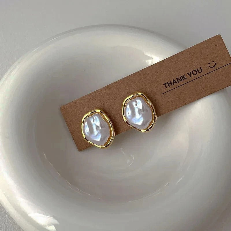 Elegant Pearl Earrings by Sofia