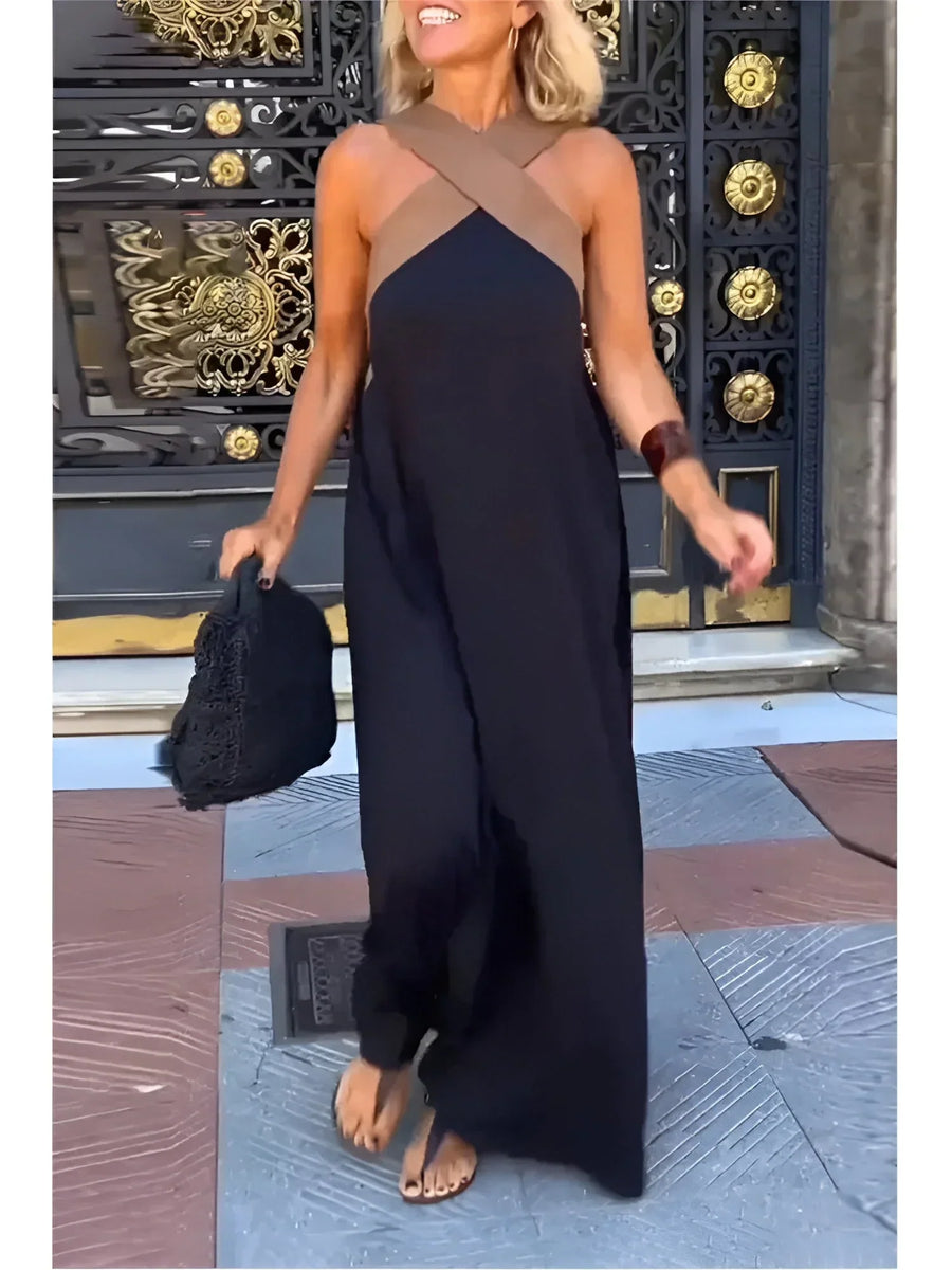 DELFINA – Wrap-style dress
