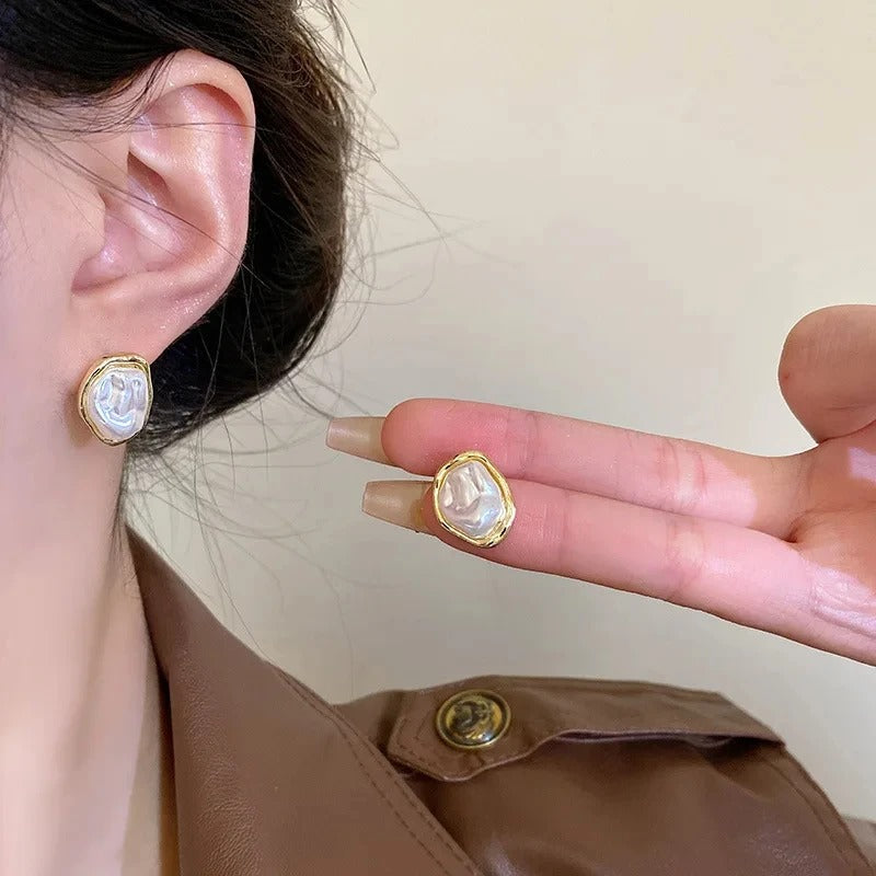 Elegant Pearl Earrings by Sofia