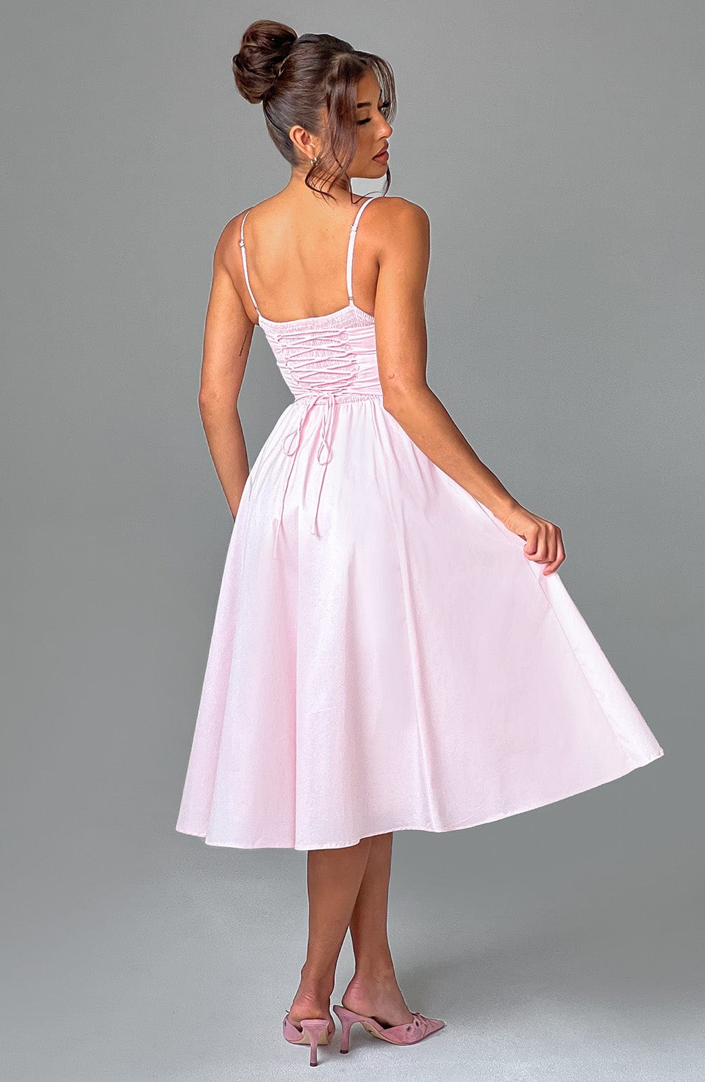 MAILEEN | Elegant Corset Style Midi Dress