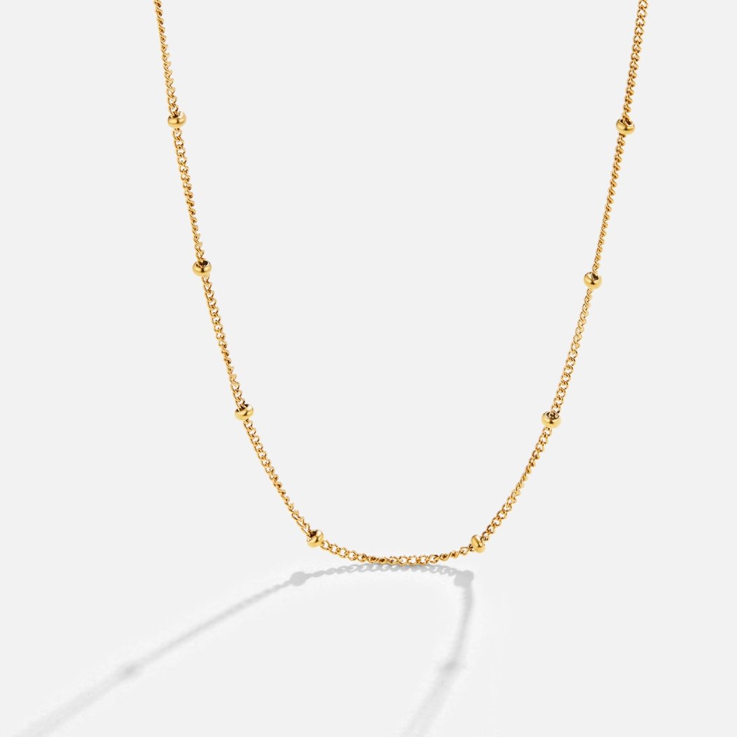 Ocean detail Chic Gold Necklace