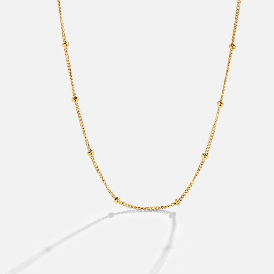 Ocean detail Chic Gold Necklace