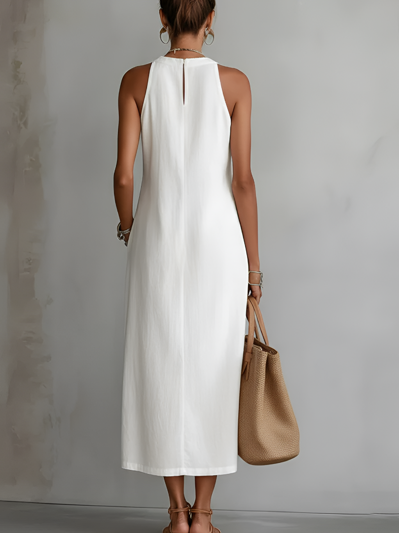Darcie - Elegant Sleeveless Midi Dress