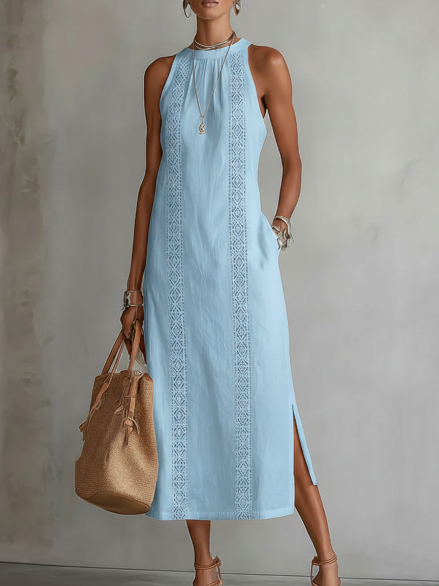 Darcie - Elegant Sleeveless Midi Dress