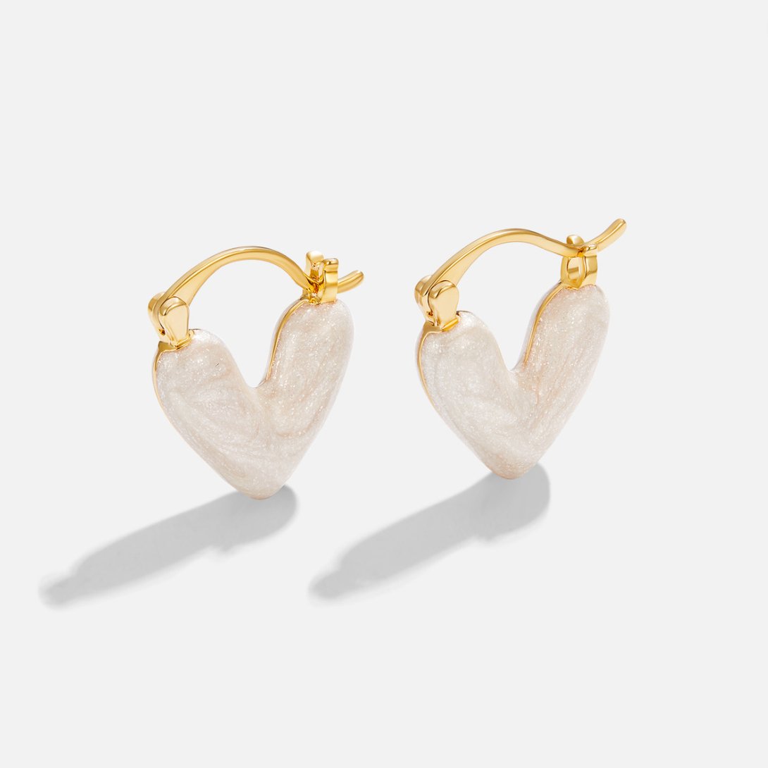 Full Heart Earrings