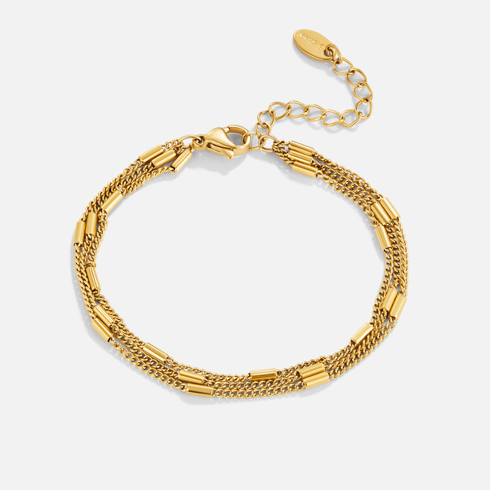 Soft Triple Layered Bracelet