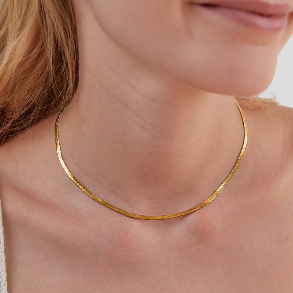 Full Chain Gold Necklace