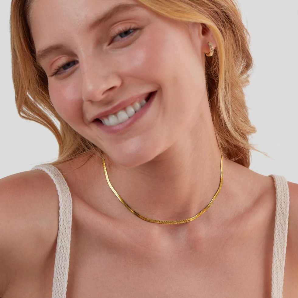 Full Chain Gold Necklace