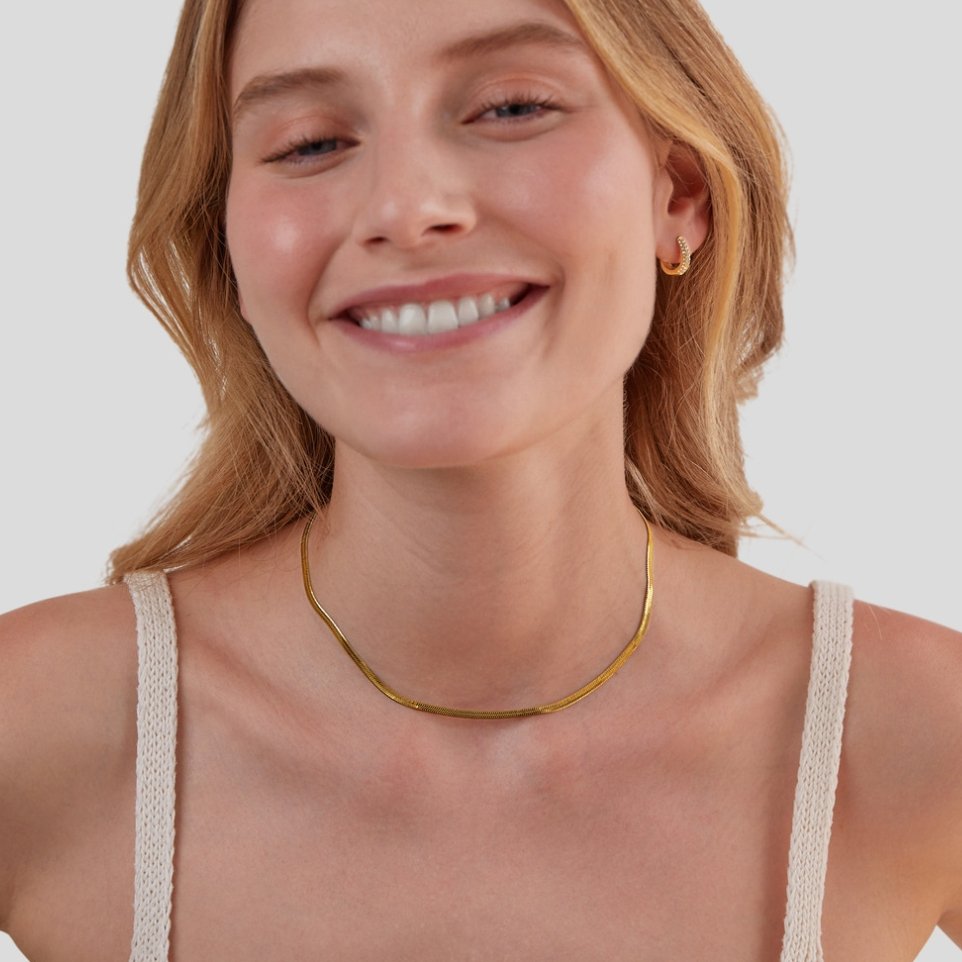 Full Chain Gold Necklace