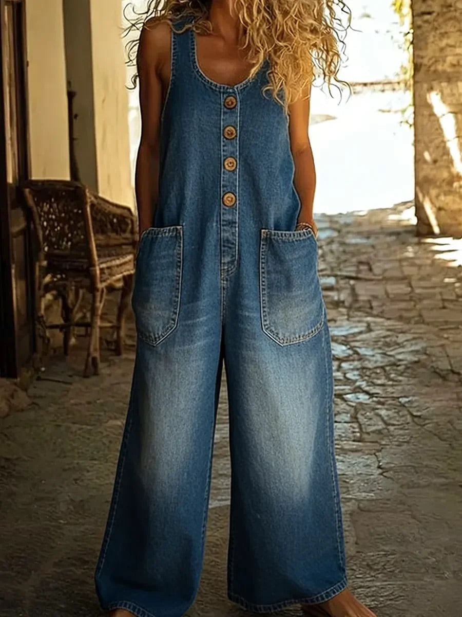 Olivia™ | Vintage-Style Overalls