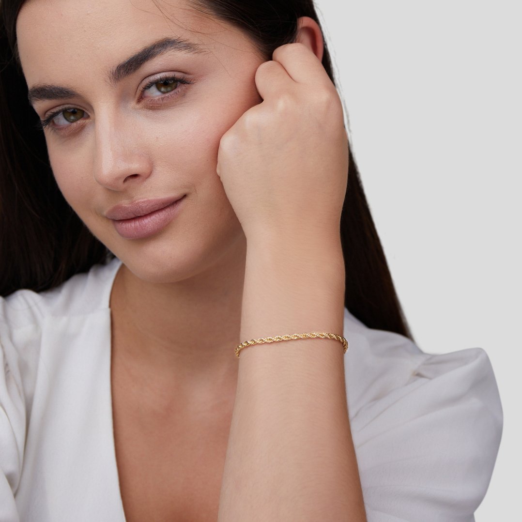 Twisted Bracelet Gold