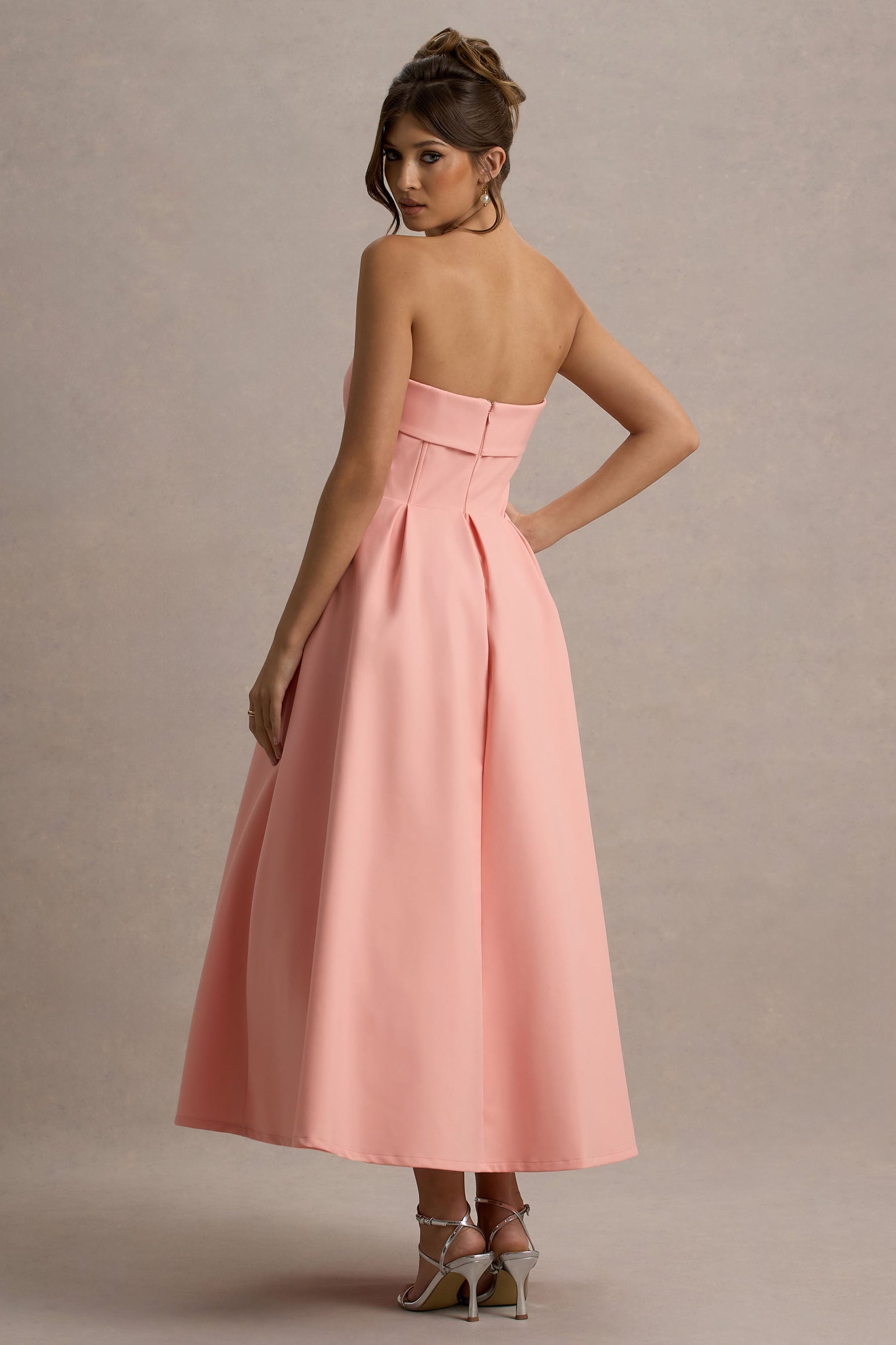 ANNE | Stylish Off-Shoulder Midi Dress