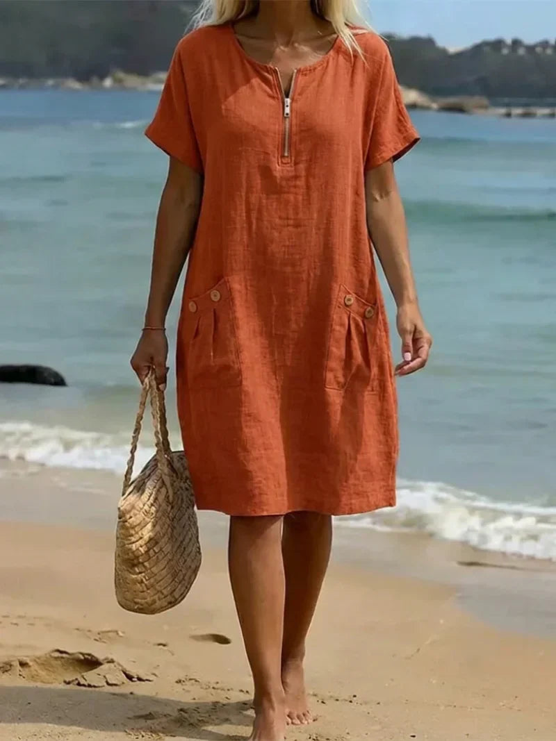 Teresa – Dress with zipper